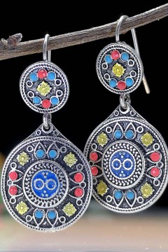 Серьги на крючках в винтажном стиле Rada