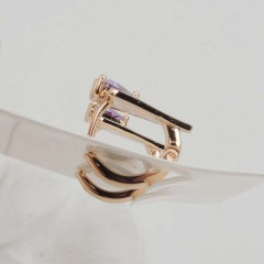 Серьги с замком кольцо Rada(фото2)