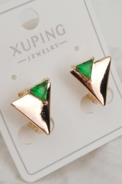 Серьги с замком кольцо Rada