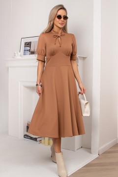 Платье трикотажное с рукавом-фонариком Эмма №1 Valentina(фото4)