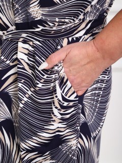 Платье трикотажное с поясом Iv-capriz(фото5)