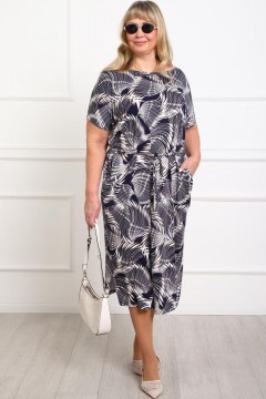 Платье трикотажное с поясом Iv-capriz