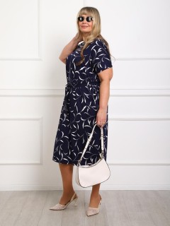 Платье трикотажное с поясом Iv-capriz(фото4)