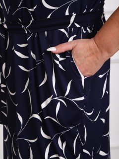 Платье трикотажное с поясом Iv-capriz(фото5)