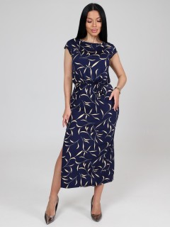 Платье трикотажное с поясом Iv-capriz(фото5)