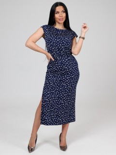 Платье трикотажное с поясом Iv-capriz(фото2)