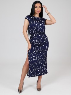 Платье трикотажное с поясом Iv-capriz(фото6)