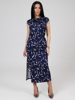 Платье трикотажное с поясом Iv-capriz(фото5)