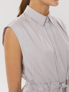 Блузка без рукавов в сером цвете Priz(фото4)