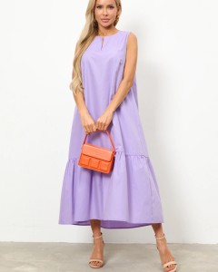 Платье без рукавов сиреневого цвета Jetty(фото3)