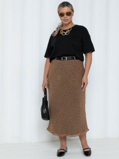 Юбка в горошек из шифона Agata(фото3)