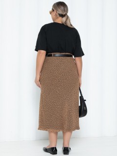 Юбка в горошек из шифона Agata(фото5)