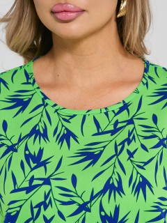 Блузка ярко-зелёная с принтом Dora(фото5)