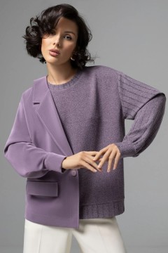 Свитшот серый комбинированный Charutti