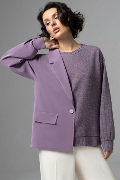 Свитшот серый комбинированный Charutti(фото3)