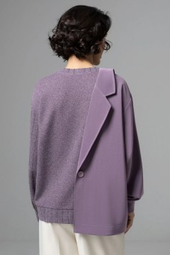 Свитшот серый комбинированный Charutti(фото6)