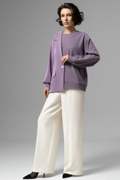 Свитшот серый комбинированный Charutti(фото2)