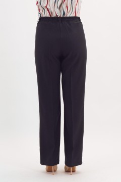 Брюки тёмно-синие со стрелками Braslava(фото5)