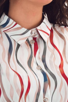 Рубашка женская с принтом Braslava(фото4)