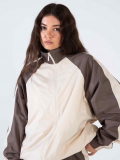 Олимпийка бежевая из премиальной курточной ткани Kosmos(фото7)