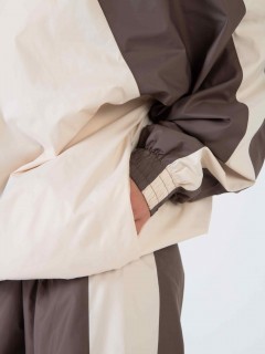 Олимпийка бежевая из премиальной курточной ткани Kosmos(фото5)