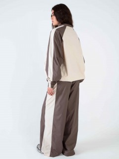 Олимпийка бежевая из премиальной курточной ткани Kosmos(фото6)