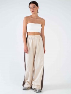 Брюки-трансформеры бежевые из премиальной курточной ткани Kosmos(фото3)