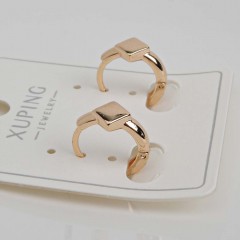 Серьги с замком кольцо Rada(фото2)