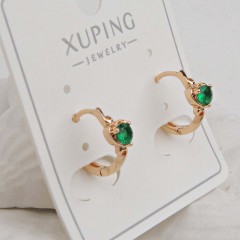 Серьги с замком кольцо Rada(фото2)