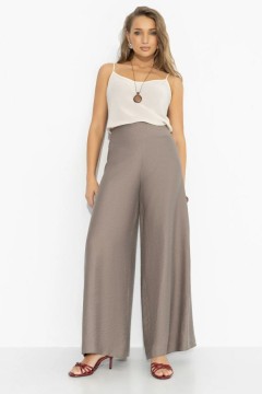 Брюки широкие коричневого цвета Charutti(фото3)