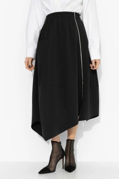 Юбка‑тюльпан асимметричная чёрного цвета Charutti(фото3)