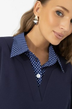 Блузка трикотажная с эффектом многослойности Charutti(фото3)