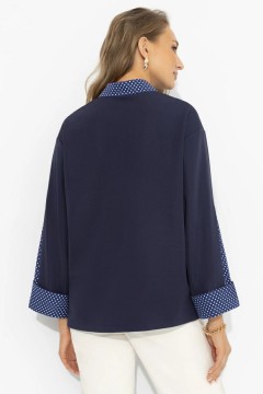 Блузка трикотажная с эффектом многослойности Charutti(фото5)