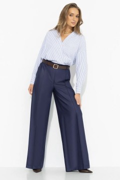 Брюки синие со стрелками Charutti(фото3)