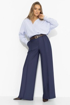 Брюки синие со стрелками Charutti(фото7)