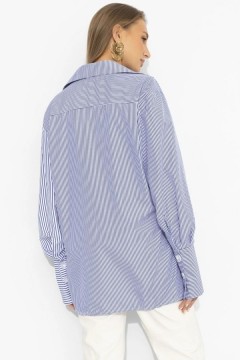 Рубашка в полоску на запах Charutti(фото5)