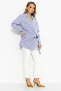 Рубашка в полоску на запах Charutti(фото2)