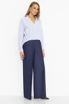 Рубашка в полоску с асимметричным низом Charutti(фото2)