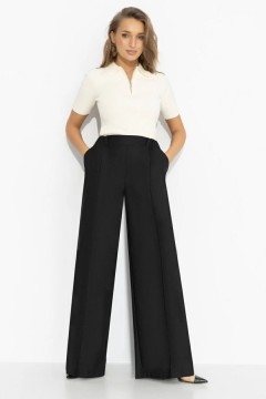 Брюки чёрные со стрелками Charutti(фото2)