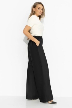 Брюки чёрные со стрелками Charutti(фото4)