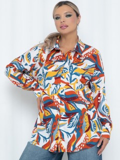 Рубашка разноцветная женская Agata(фото3)