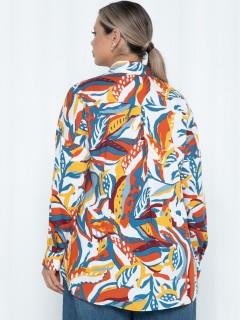 Рубашка разноцветная женская Agata(фото6)