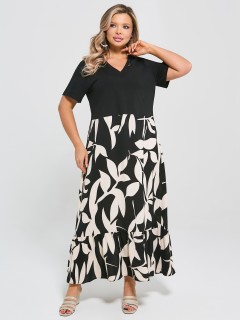 Платье макси с воланом Dora(фото5)