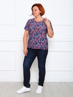 Футболка трикотажная с принтом Iv-capriz(фото4)