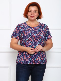 Футболка трикотажная с принтом Iv-capriz(фото3)