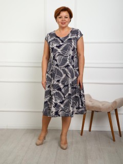 Платье трикотажное с принтом Iv-capriz(фото2)