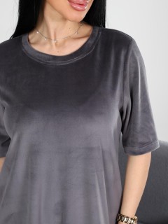 Платье домашнее из велюра Iv-capriz(фото4)