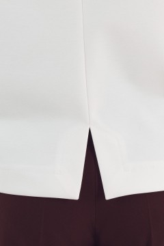 Джемпер трикотажный молочного цвета Braslava(фото5)