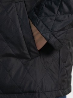 Куртка чёрная демисезонная стёганная LT collection(фото4)