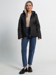 Куртка чёрная демисезонная стёганная LT collection(фото2)